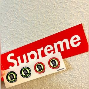 Supreme limited edition sticker bundle